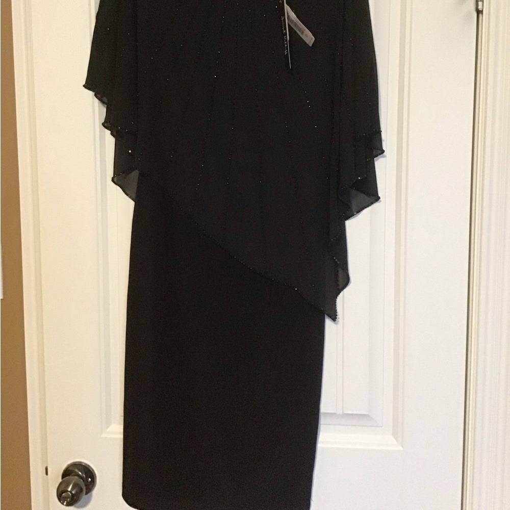 NEW Elegant Joseph Ribkoff Black Dress, Size 6